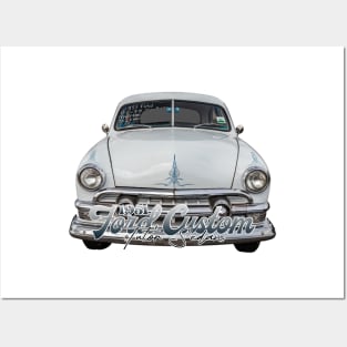 1951 Ford Custom Tudor Sedan Posters and Art